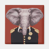 Captain Elephant Magnet (Vorne)