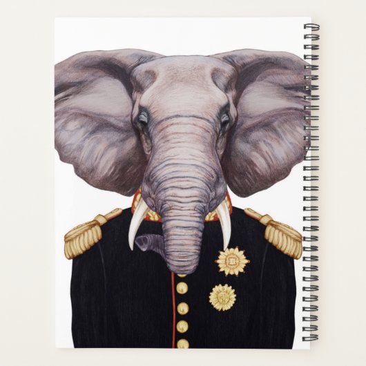 Captain Elephant Planer (Rückseite)