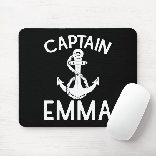 Captain Emma Yacht Segelschiff Mousepad (Mit Mouse)
