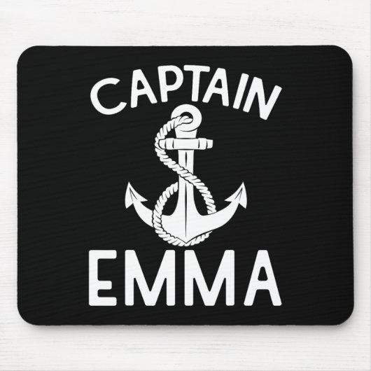 Captain Emma Yacht Segelschiff Mousepad (Vorne)