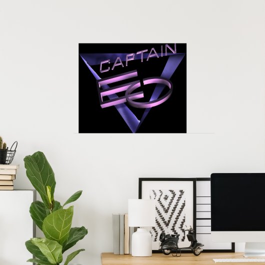 Captain EO Essential Poster (Heimbüro)