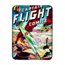 Captain Flight Vintage Golden Age Comic Buch