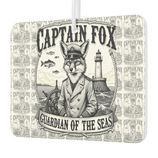 Captain Fox Guardian of Seas Nautical Design Autolufterfrischer (Links)