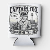 Captain Fox Guardian of Seas Nautical Design Dosenkühler (Vorderseite)