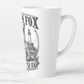 Captain Fox Guardian of Seas Nautical Design Milchtasse (Rechts)