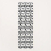 Captain Fox Guardian of Seas Nautical Design Yogamatte (Vorderseite)