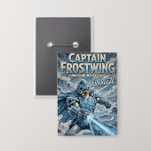 Captain Frostwing Button (Vorderseite/Rückseite)