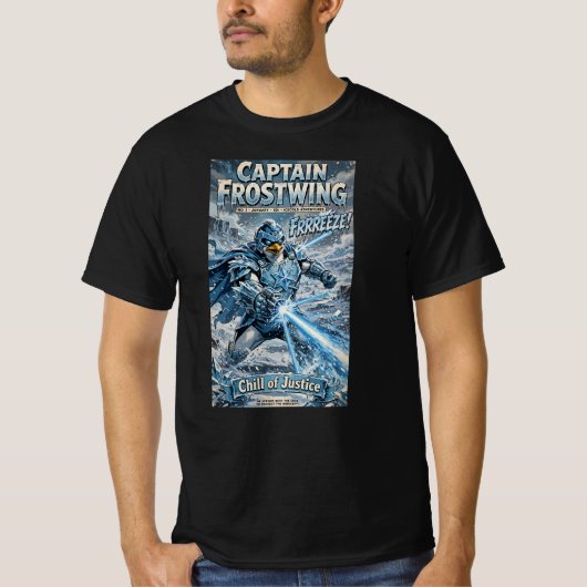 Captain Frostwing T-Shirt (Vorderseite)