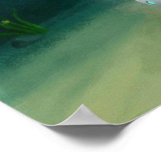 Captain Fudge Promo Poster (Ecke)