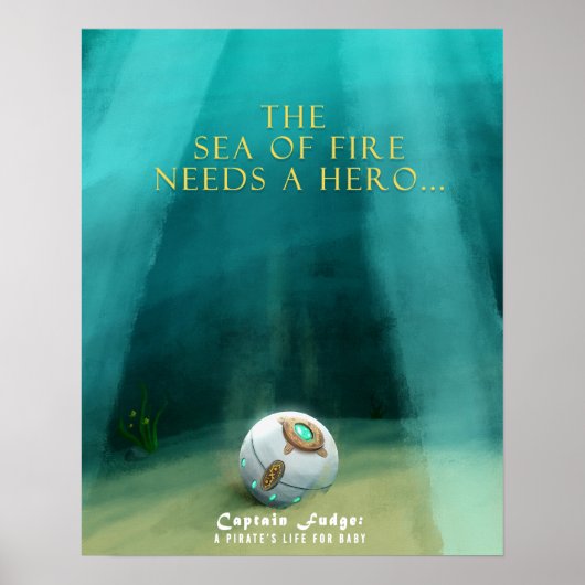 Captain Fudge Promo Poster (Vorne)