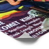 Captain Future — Comet King Poster (Ecke)