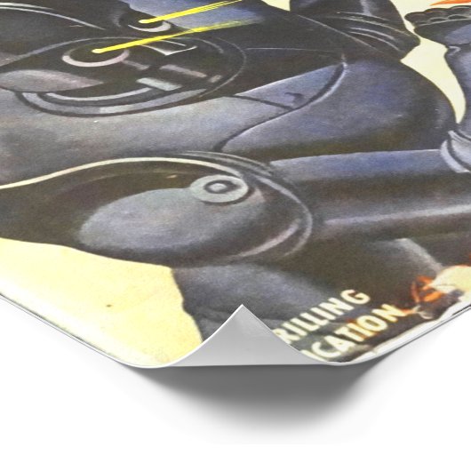 Captain Future - Die Triumphe von Captain Future Poster (Ecke)