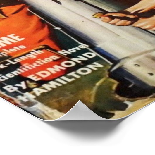 Captain Future - die verlorene Welt der Zeit Poster (Ecke)