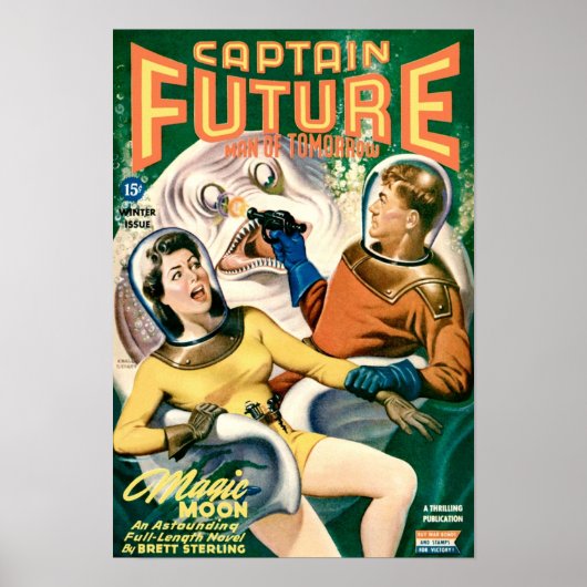 Captain Future Poster (Vorne)