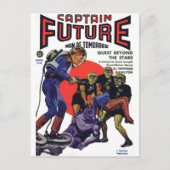 Captain Future Postkarte (Vorderseite)