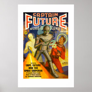 Captain Future Pulldeckenplakat Poster