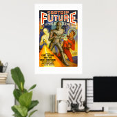 Captain Future Pulldeckenplakat Poster (Heimbüro)