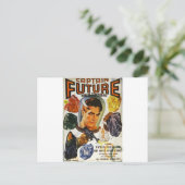 Captain Future und die Raumstation Postkarte (Stehend Vorderseite)