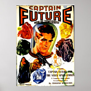 Captain Future und die sieben Weltraumgebiete Poster