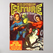 Captain Future und Tentacle Men Poster (Vorne)
