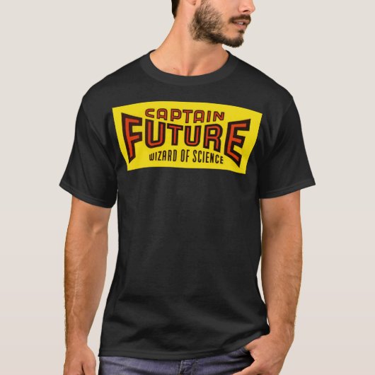 Captain Future Wizard of Science Men's T - Shirt (Vorderseite)