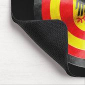 Captain Germany Held Schild Mousepad (Ecke)