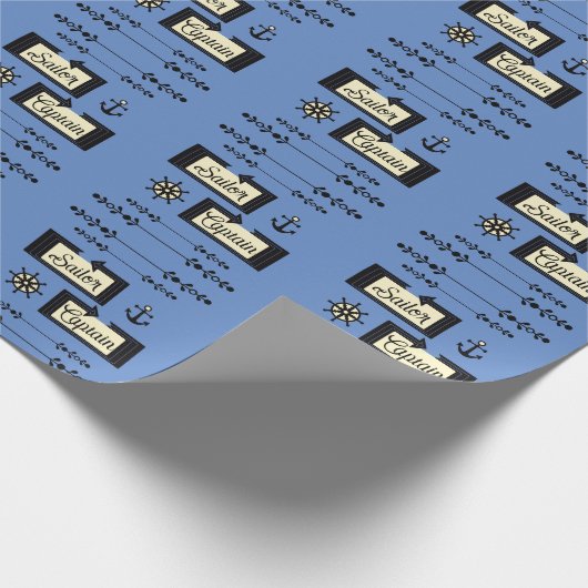 Captain Geschenkpapier (Ecke)