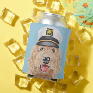 Captain Goldendoodle Can Cooler Dosenkühler
