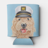 Captain Goldendoodle Can Cooler Dosenkühler (Rückseite)