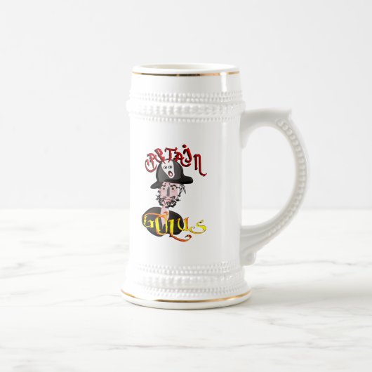 Captain Golus Bierglas (Rechts)