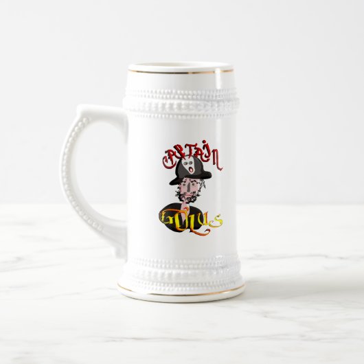 Captain Golus Bierglas (Links)