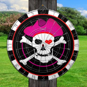 Captain Grace Dartboard & Pirates Flag, Skull-Spie Dartscheibe