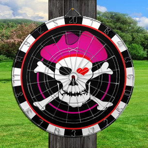 Captain Grace Dartboard & Pirates Flag, Skull-Spie Dartscheibe