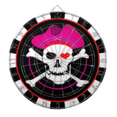 Captain Grace Dartboard & Pirates Flag, Skull-Spie Dartscheibe (vorne)