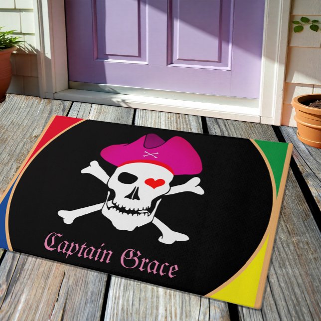 Captain Grace - Pirate House matt, Pirates Flag Fußmatte (Von Creator hochgeladen)