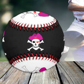 Captain Grace & Pirates Flag / Piratensport Weiß Baseball