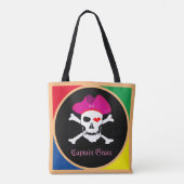 Captain "Grace" & Pirates - Schatzinsel /Girls Tasche (Rückseite)