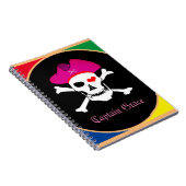 Captain "Grace" & Pirates - Schatzinsel /Mädchen Notizblock (Rechte Seite)