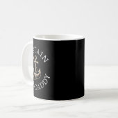 Captain Grandaddy Boat Sailing Anchor Funn Kaffeetasse (Vorderseite Links)