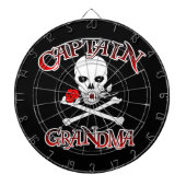 Captain Grandma Dartscheibe (vorne)
