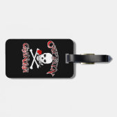Captain Grandma Gepäckanhänger (Rückseite horizontal)