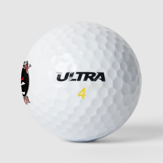 Captain Grandpa Golf Balls Golfball (Logo)