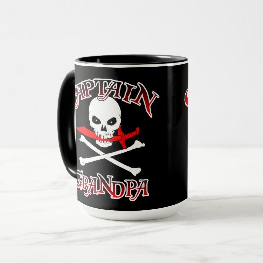 Captain Grandpa Tasse (Vorderseite Links)