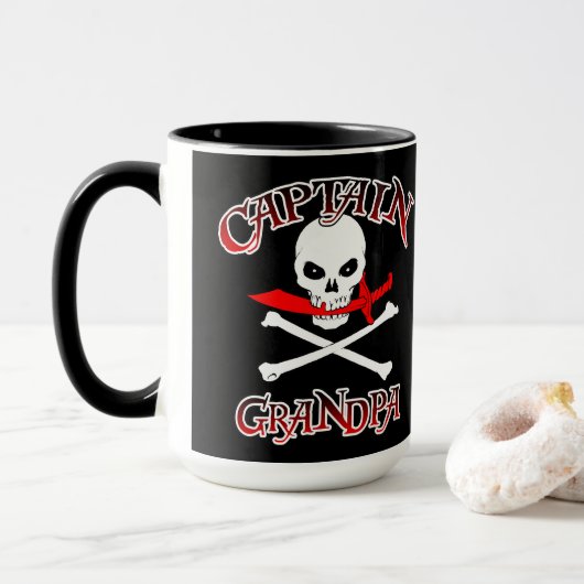 Captain Grandpa Tasse (Mit Donut)