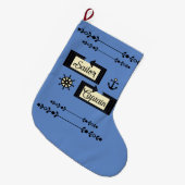 Captain Großer Weihnachtsstrumpf (Vorderansicht (hängend))