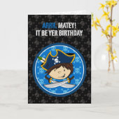 Captain-Grußkarte Karte (Gelbe Blume)