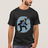 Captain Haddock - Tin-Tin Adventure T-Shirt (Vorderseite)