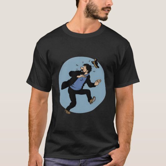 Captain Haddock - Tin-Tin Adventure T-Shirt (Vorderseite)