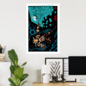 Captain Hammond gegen die Futuro Seven Poster (Heimbüro)