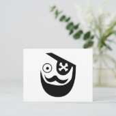 Captain Hank Postkarte (Stehend Vorderseite)